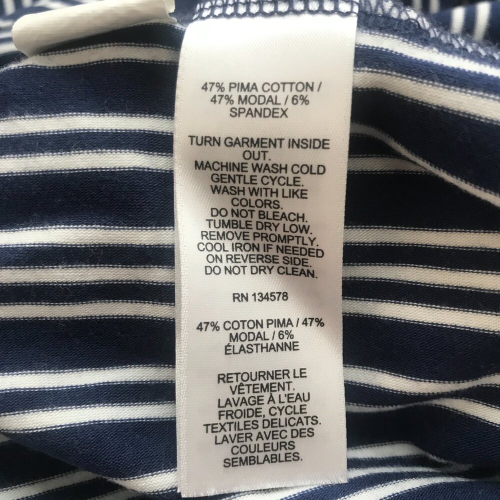 Vineyard Vines Blue and White Striped Jumpsuit - Picture 10 of 12